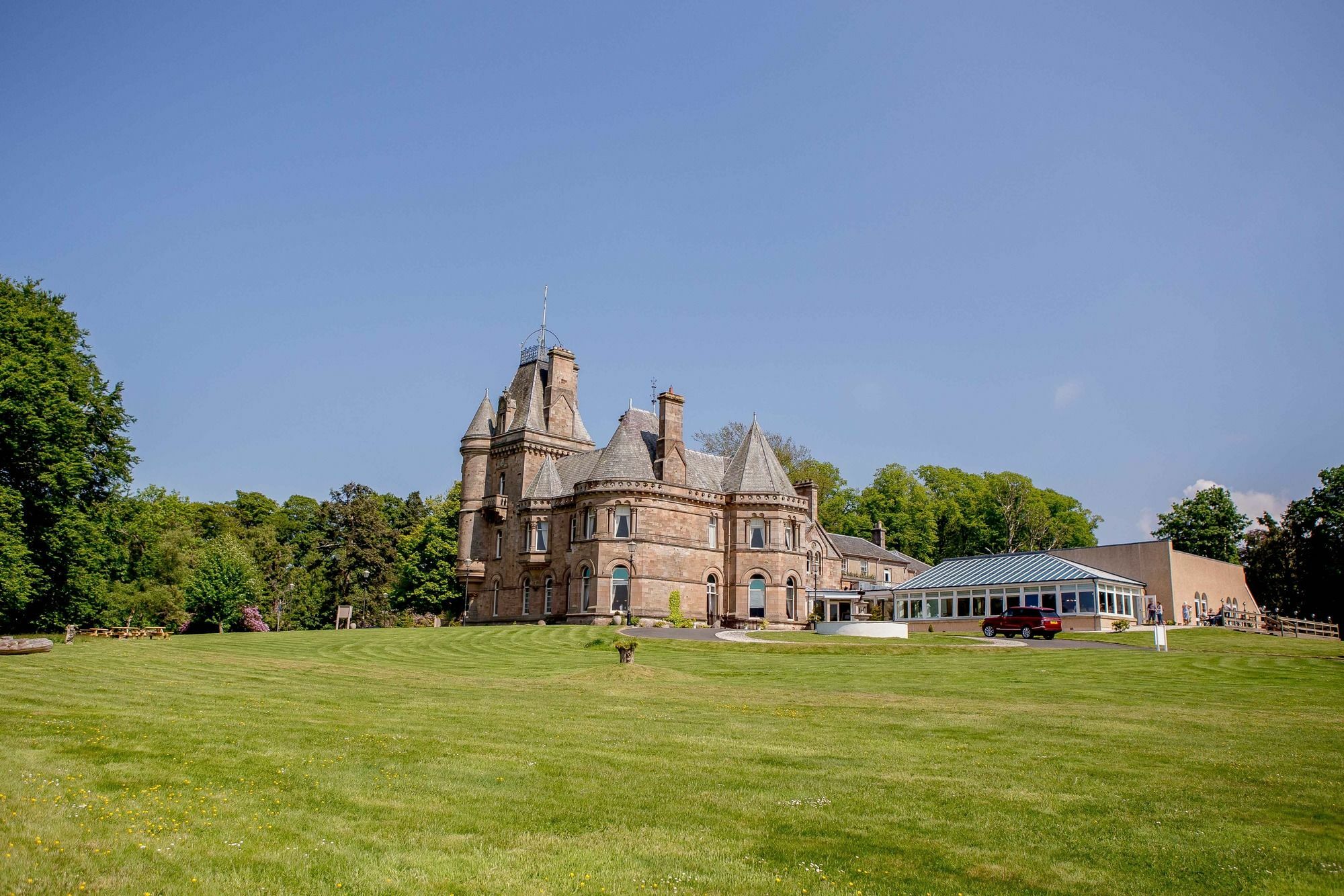 Gasthaus Cornhill Castle Biggar Exterior foto